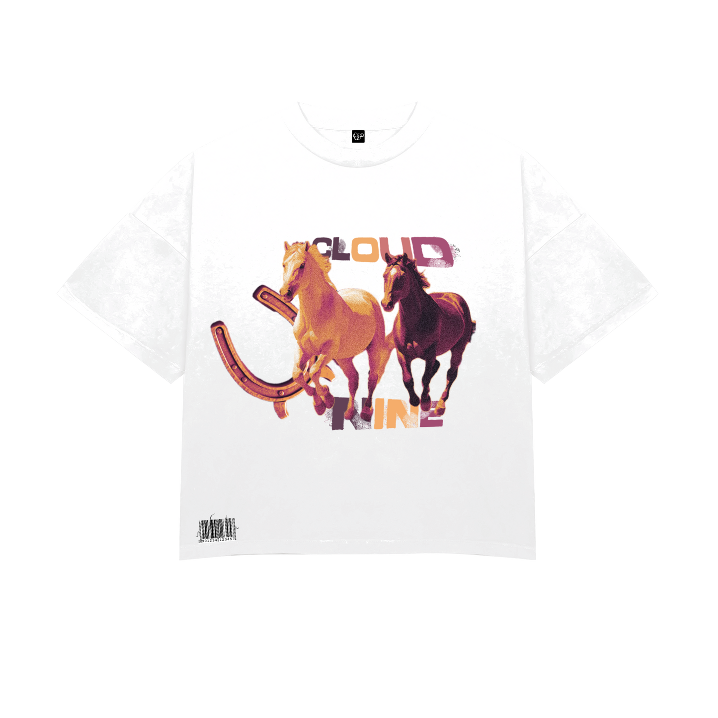 WHITE GALOP TEE